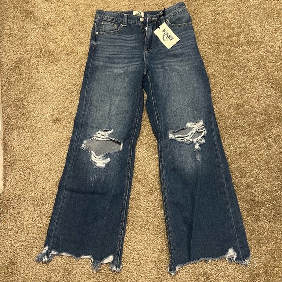 Jordache vintage high rise wide leg Jean 14‎ NWT - Picture 2 of 8